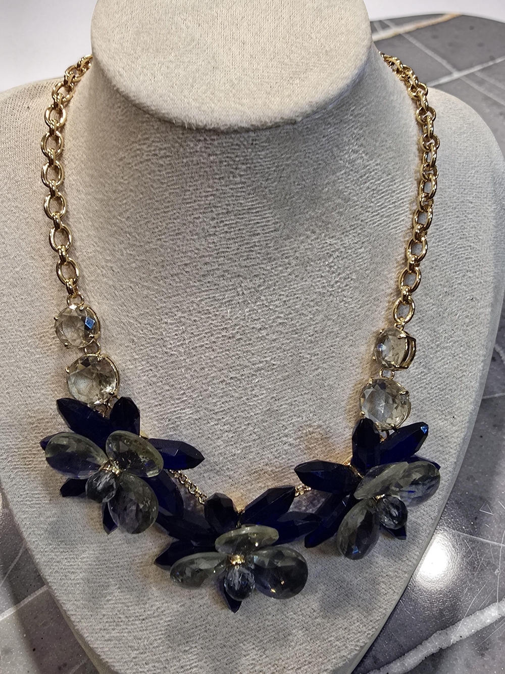 Kate Spade Blooming Brilliant Flower Statement Necklace